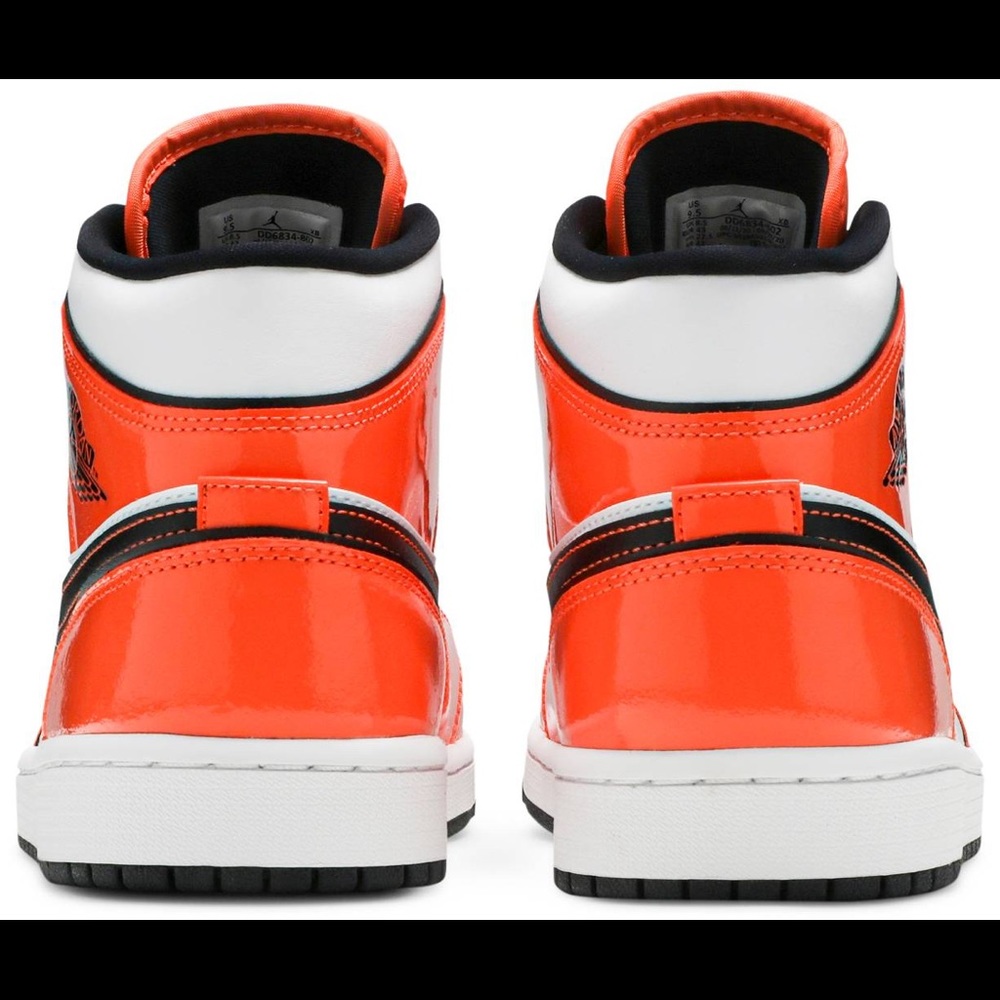 New Jordan 1 Mid SE Turf Orange - Picture 8 of 13